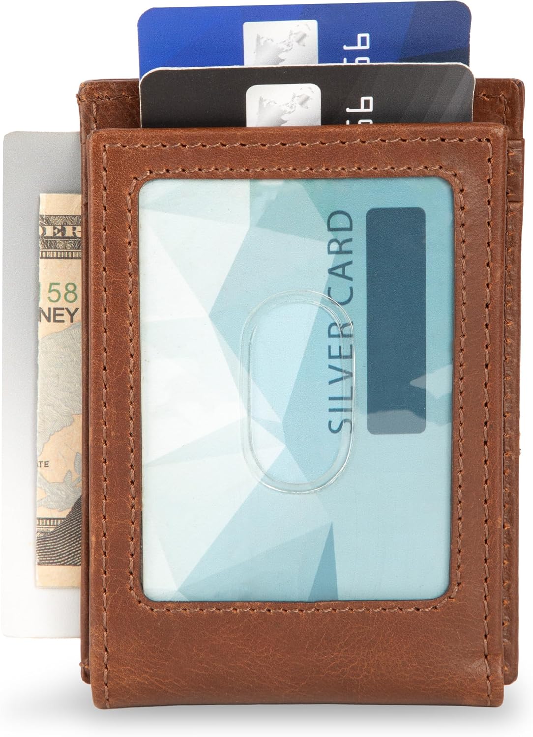 Levi's Cartera compacta para hombre con ranuras para tarjetas y...