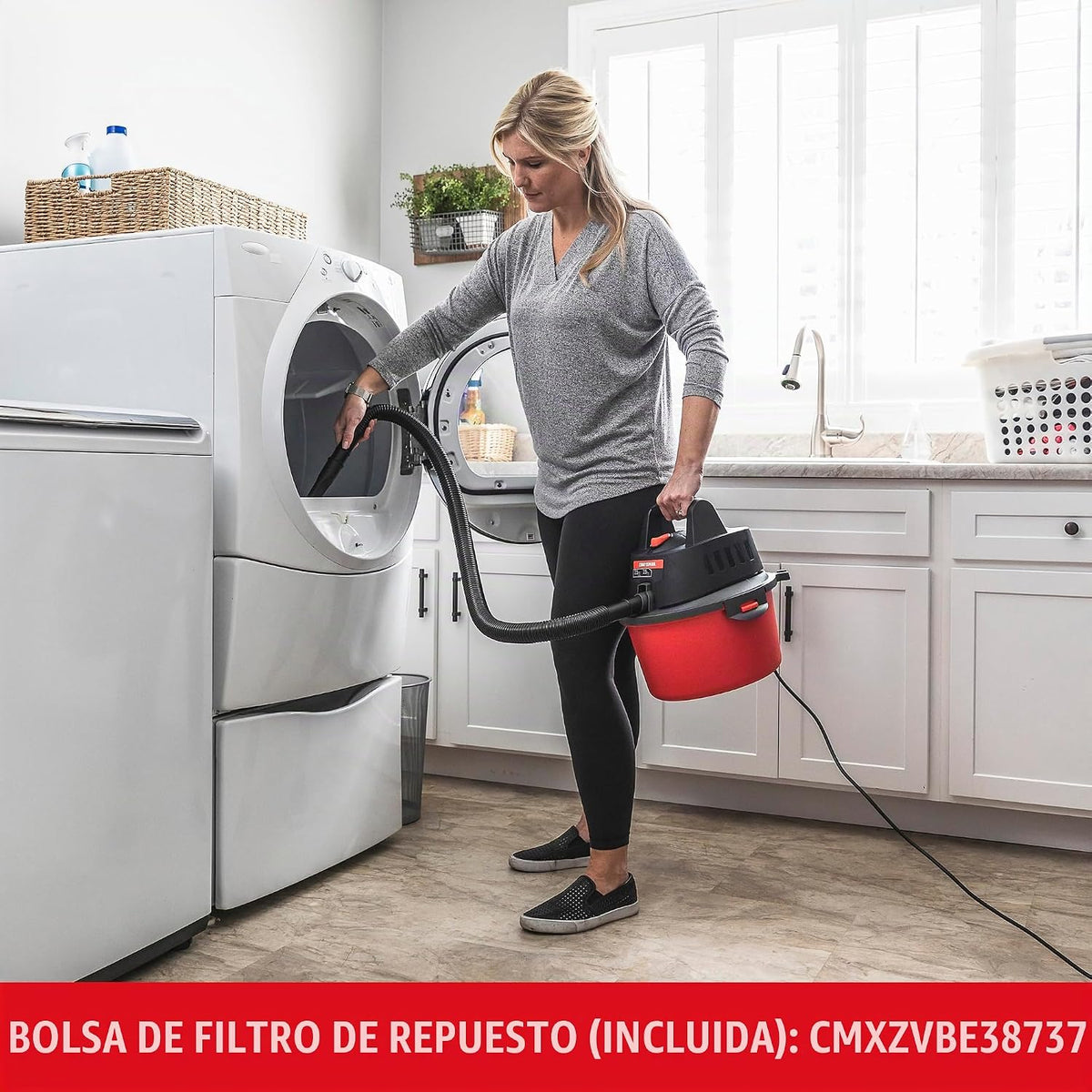 CRAFTSMAN CMXEVBE17250 - Aspiradora en seco y húmedo de 2.5 galones...
