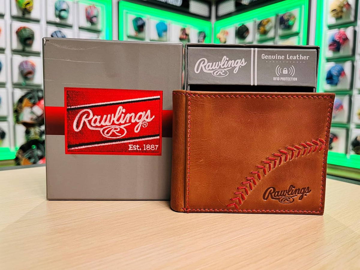 Rawlings | Colección de carteras plegables para hombre | Cuero Genu...