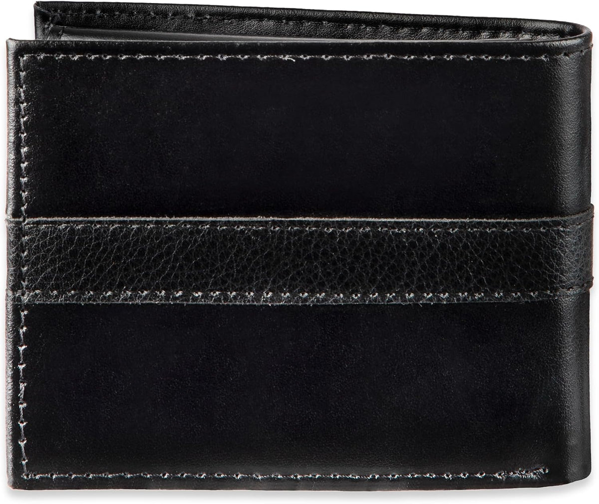 Tommy Hilfiger Cartera Passcase para hombre con ventana de identifi...
