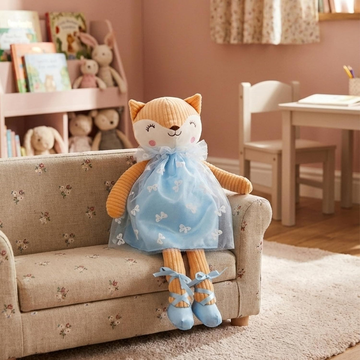 June Garden Muñeca de peluche personalizada de 16" Joesie Fox B...