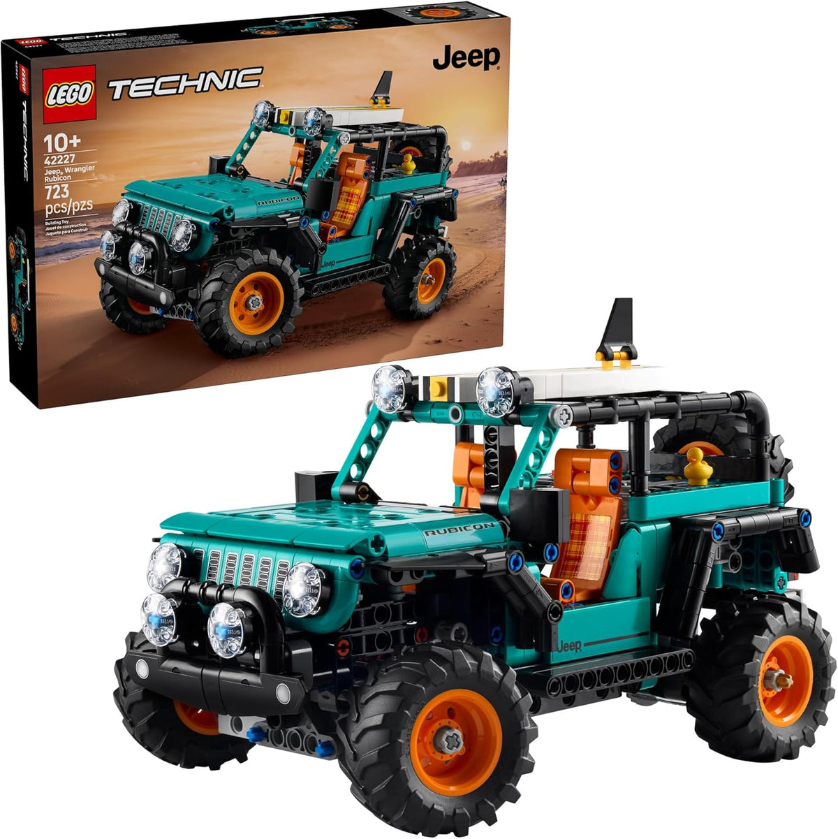 LEGO Technic SUV Jeep Wrangler Rubicón 42227 | Juguetes de construc...