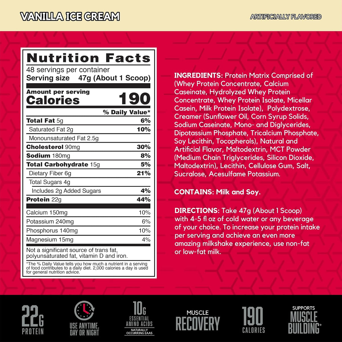 BSN SYNTHA-6 Proteína de Suero en Polvo, Caseína Micelar, Polvo Ais...