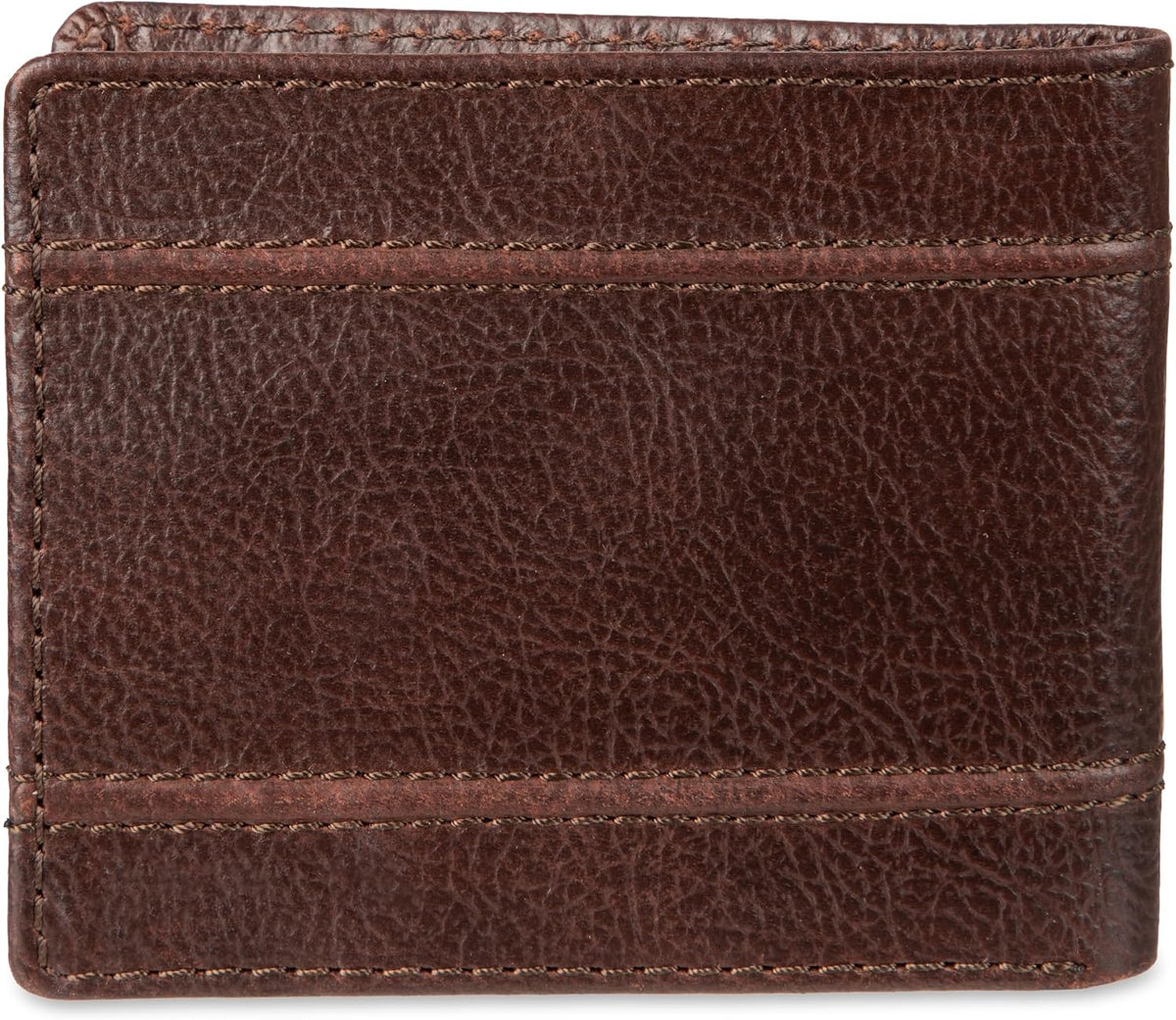 Columbia Billetera plegable delgada RFID para hombre con cordón de...