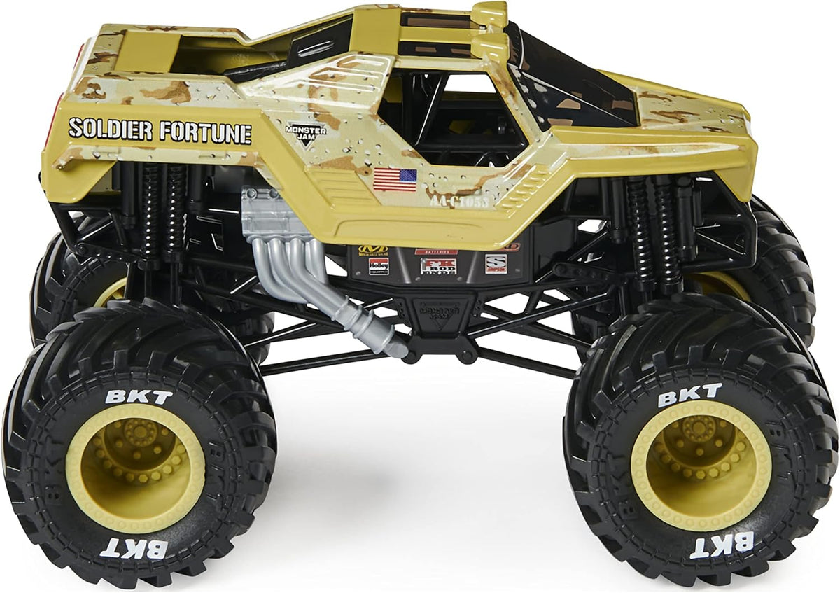 Monster Jam - Camión monstruo oficial de Soldier Fortune, vehículo...