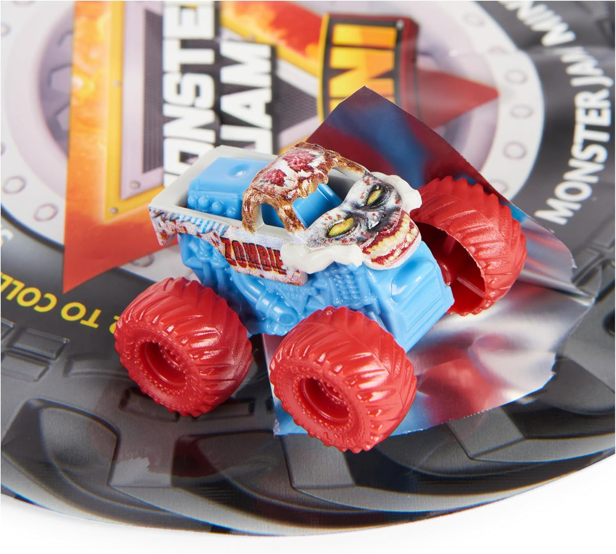 Monster Jam, Paquete de 12 camiones coleccionables mini misteriosos...