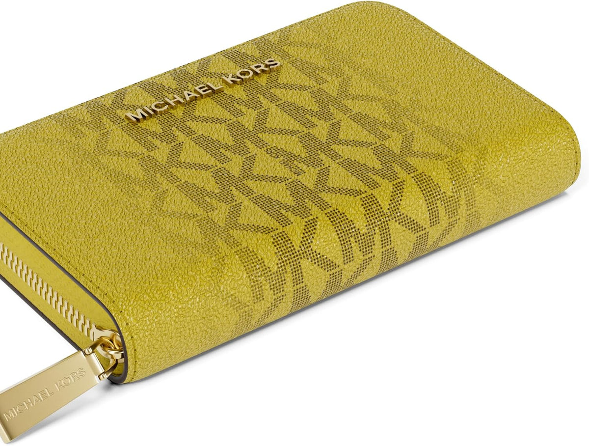 Michael Kors Jet Set - Estuche para tarjetas con cremallera pequeña...