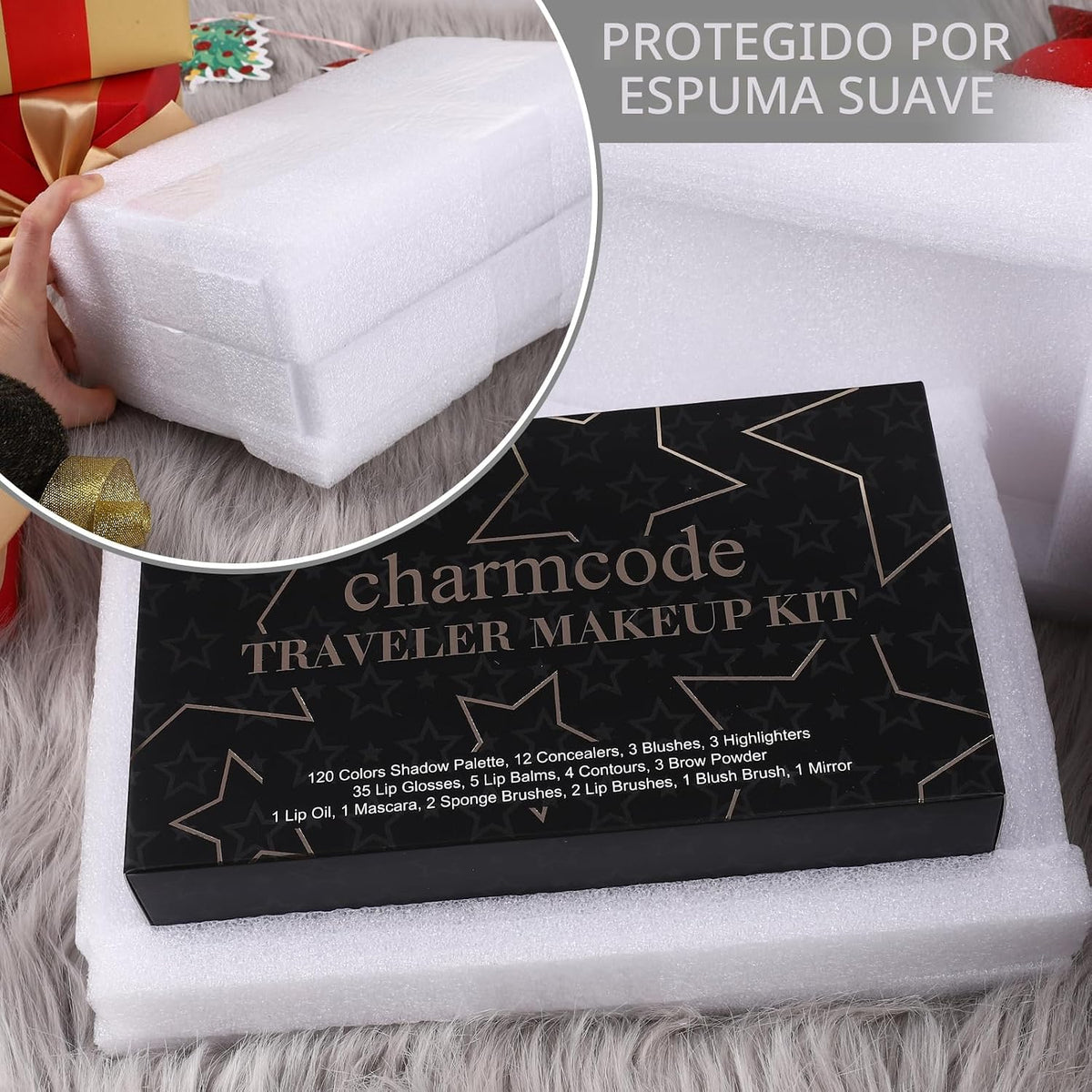 Kit de maquillaje profesional todo en uno para mujer, kit completo,...