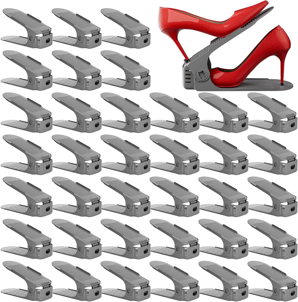 Neprock Organizador de Zapatos para Clóset, Organizador de Almacena...