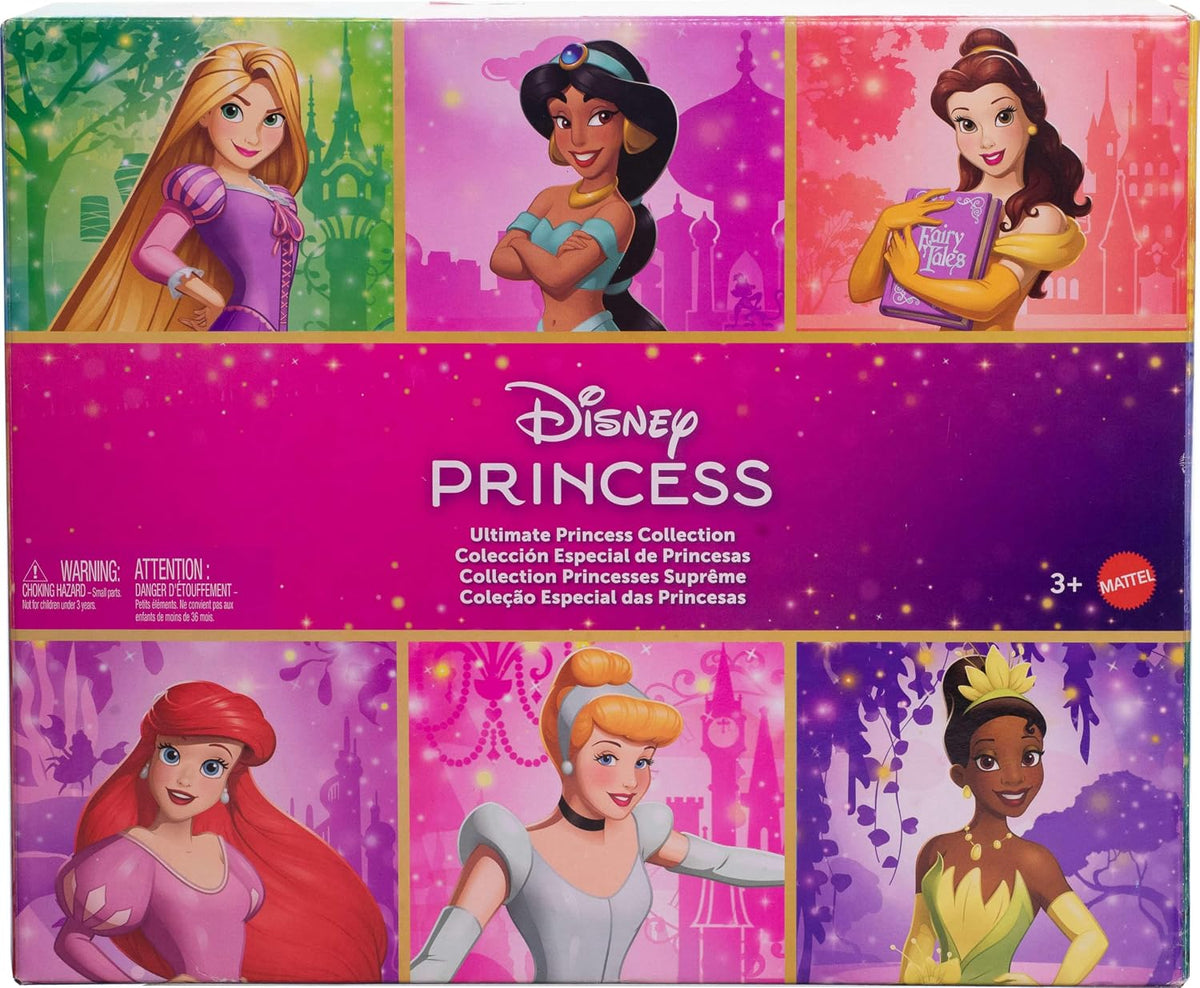 Mattel Disney Princess Ultimate Princess - Paquete de 13 muñecas de...