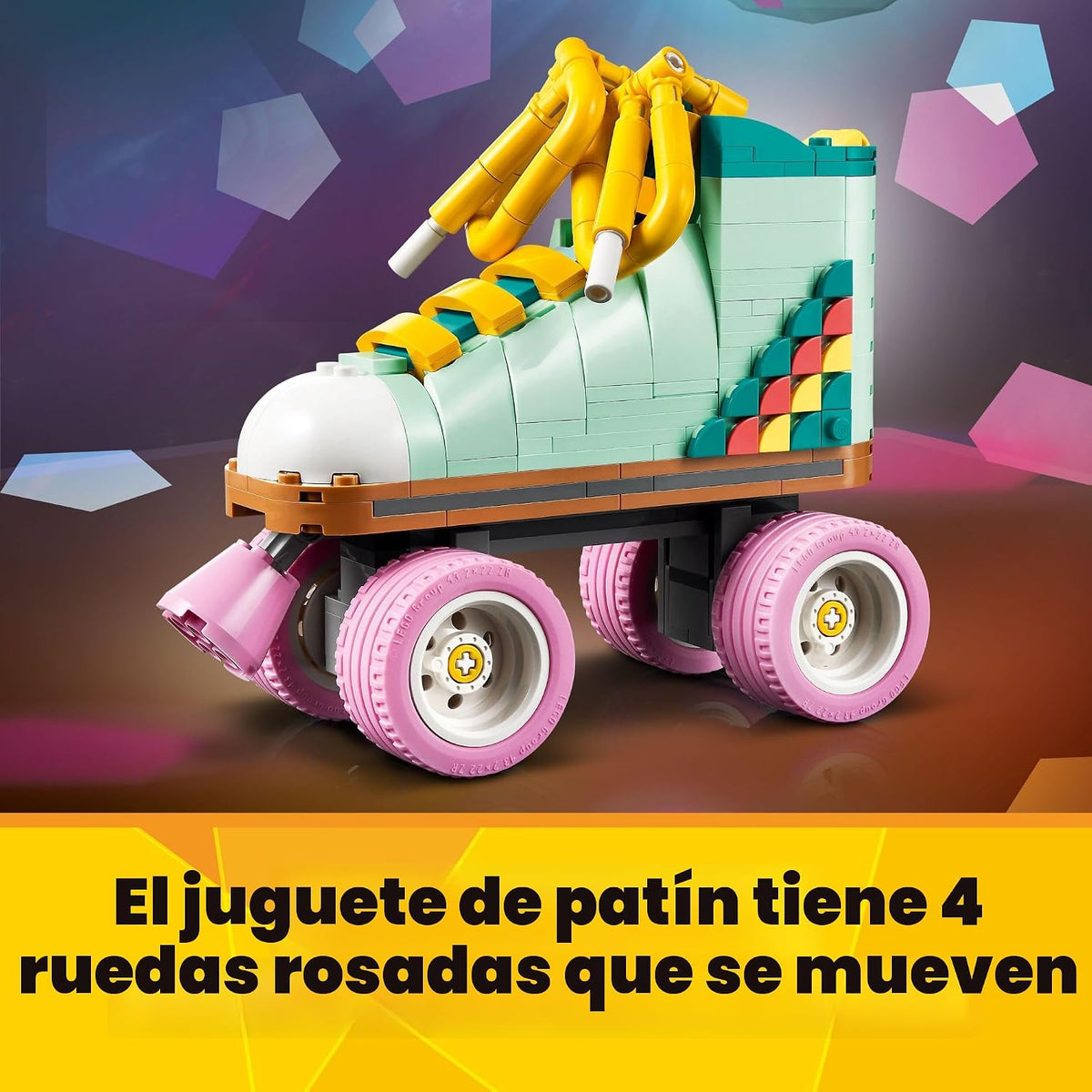 LEGO Creator 31148 - Kit de construcción de patines retro 3 en 1, s...