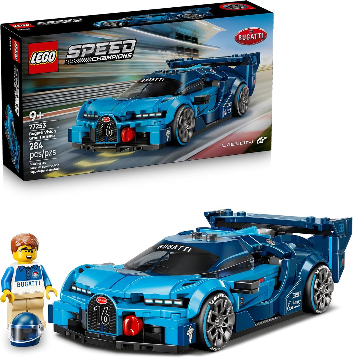 LEGO Speed Champions Bugatti Vision Gran Turismo Hiperdeportivo 7...