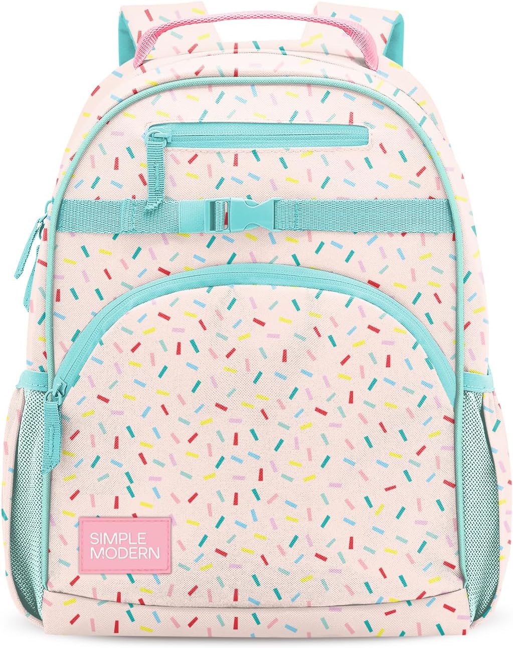 Simple Modern Mochila infantil para escuela, niñas, niños | 18L | C...