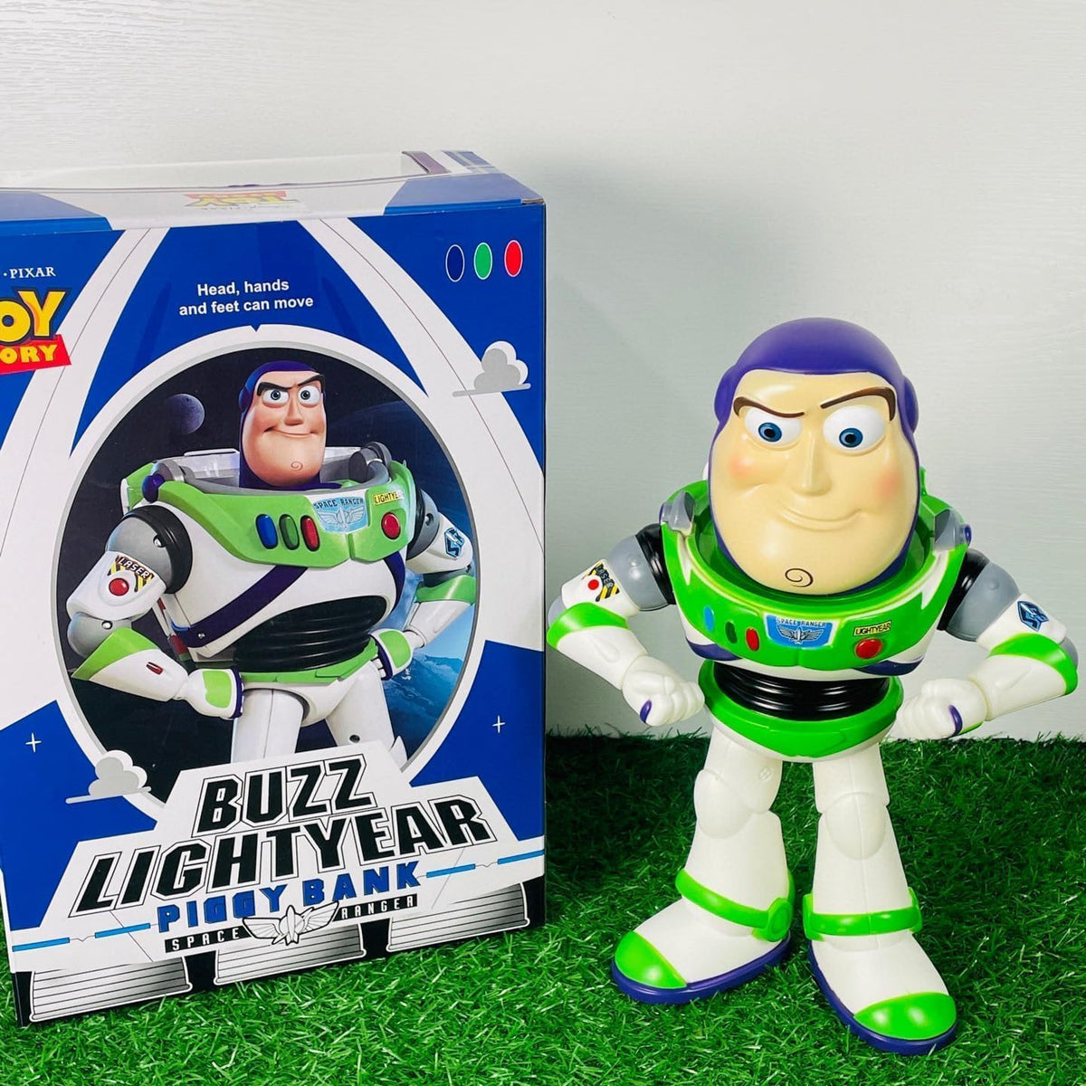 Slinsmei Figura de Toy Story Buzz Lightyear de 14.6 in, versión de...