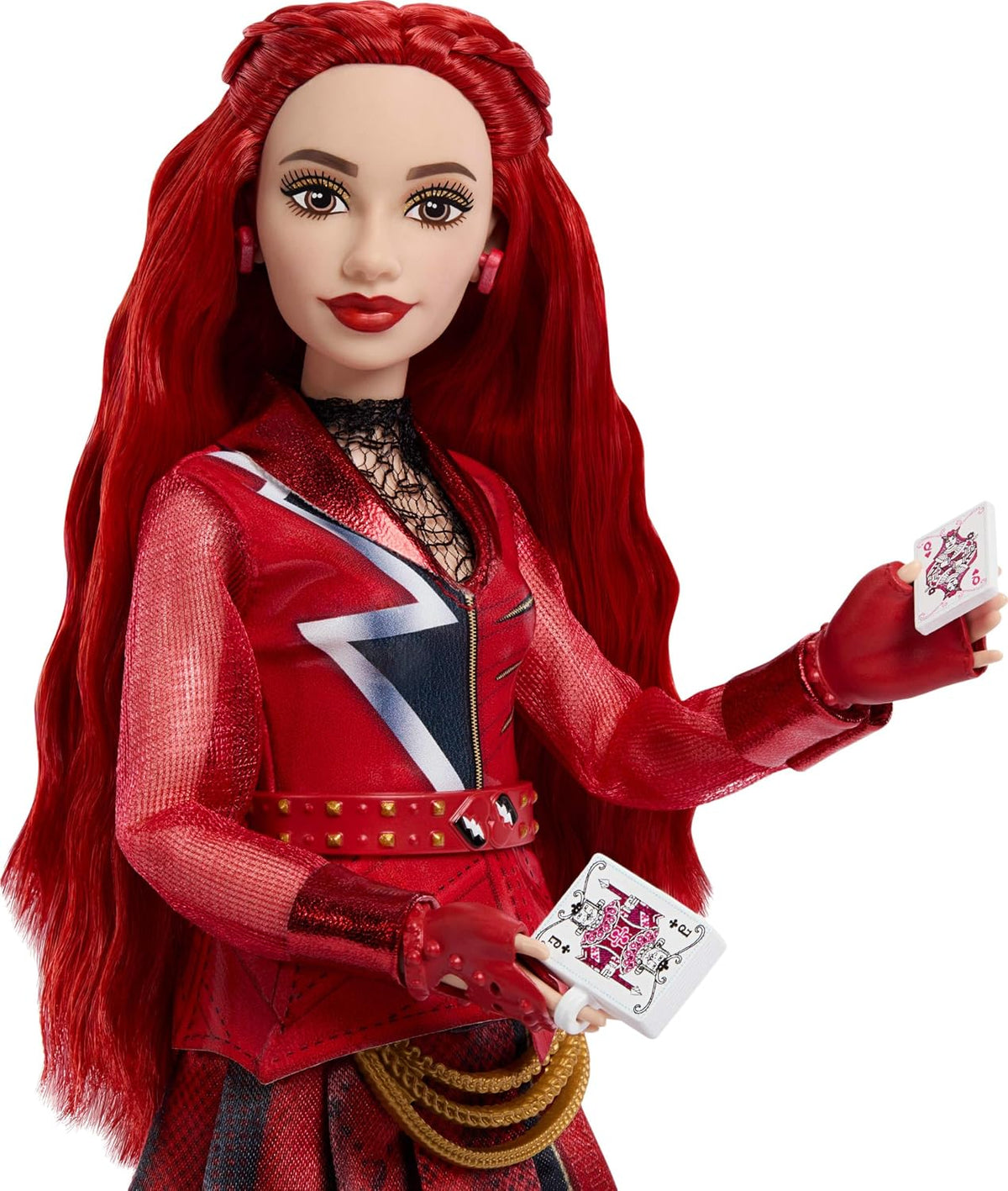 Mattel Disney Descendants: Wicked Wonderland, muñeca roja, hija de...