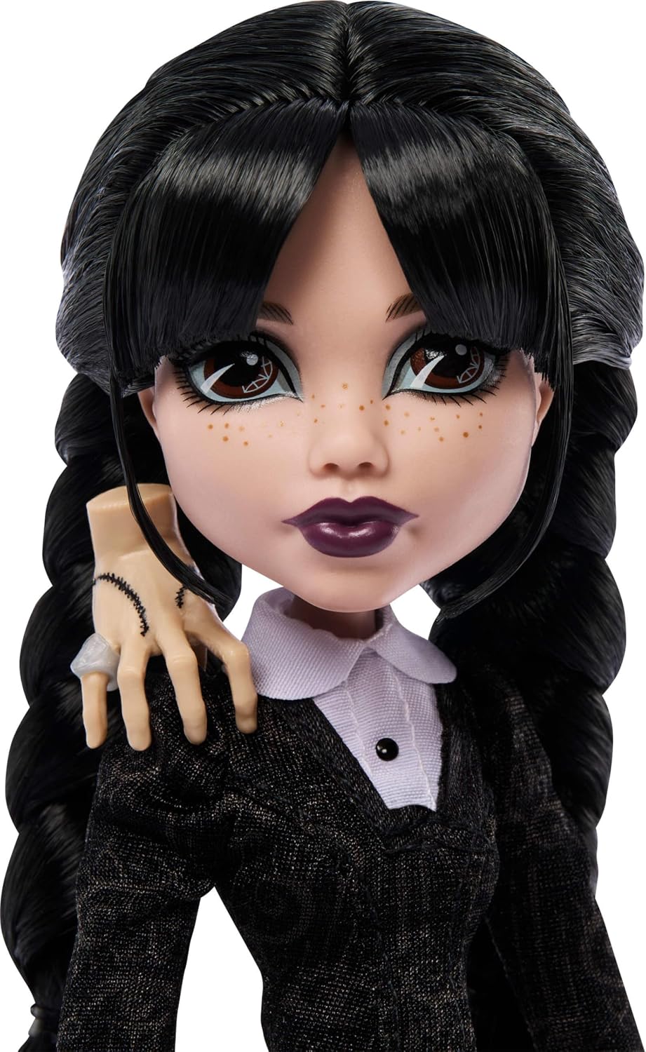 Monster High x Muñeca Wednesday Addams en vestido negro | Muñeca de...