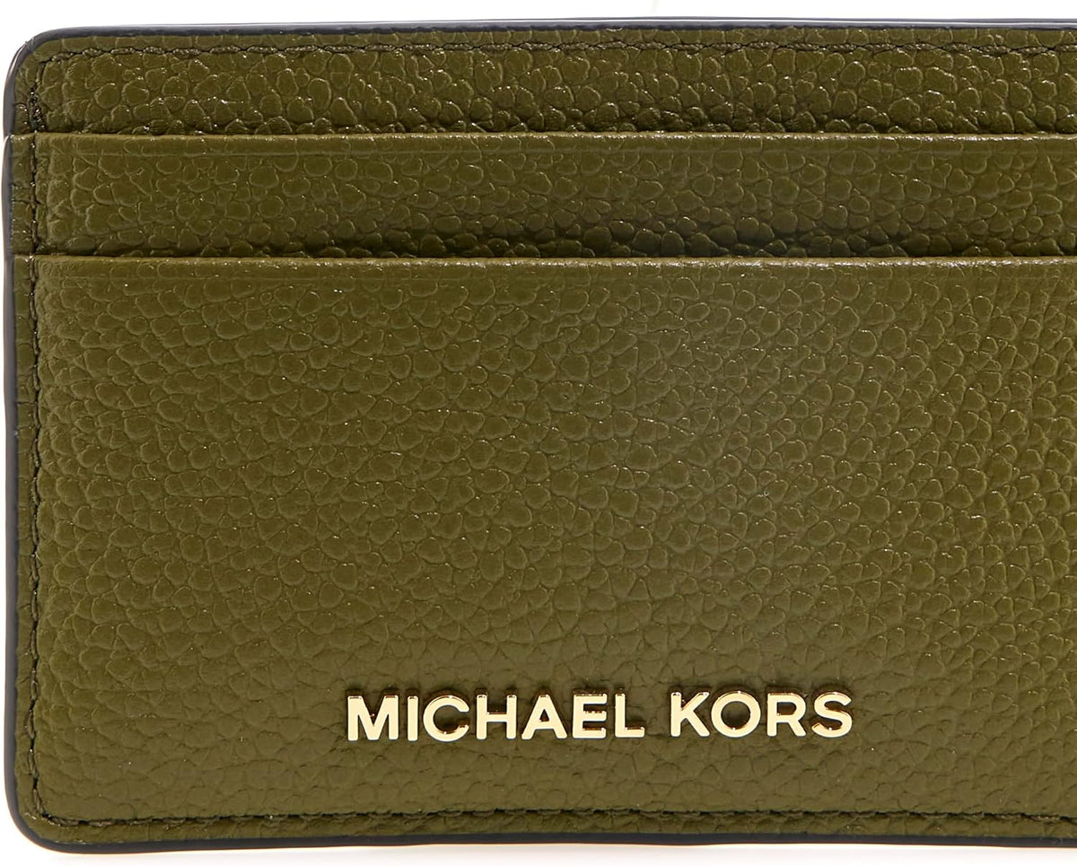Michael Kors Tarjetero para mujer, bolso de mano, pistacho, talla ú...