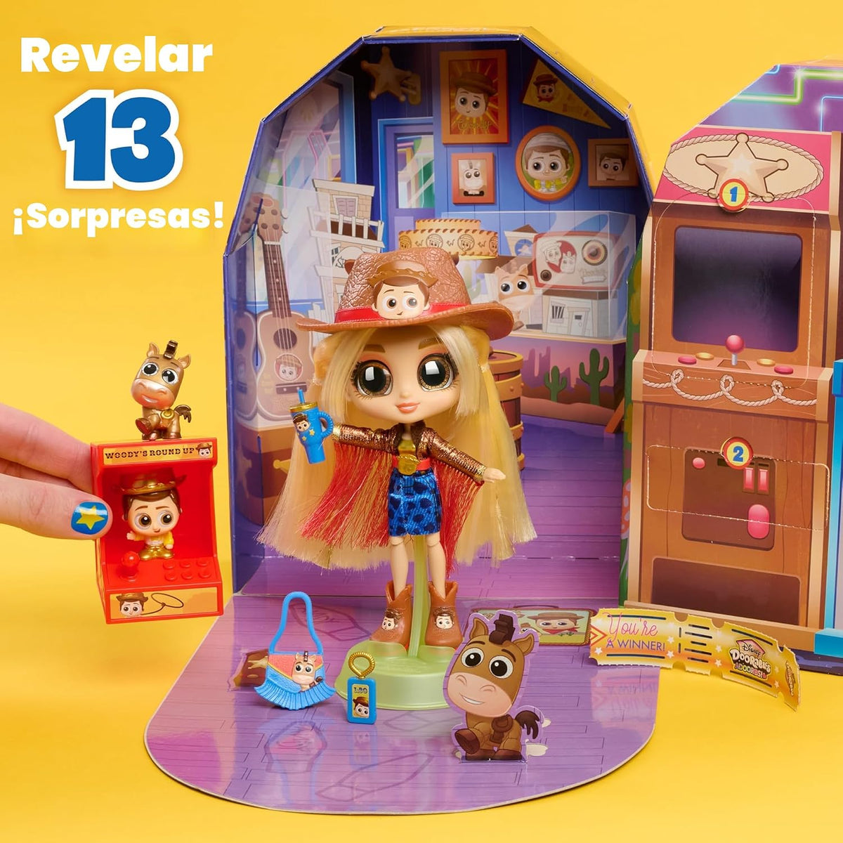 Disney Doorables ADOORBS Toy Story Superfan - Muñeca | Unbox 10 min...
