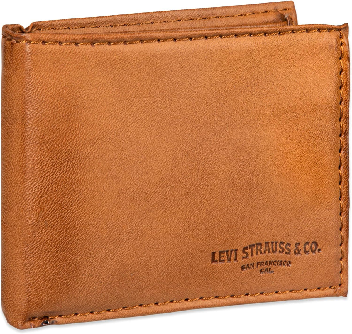 Billetera bifold delgada de capacidad extra con RFID para hombres d...