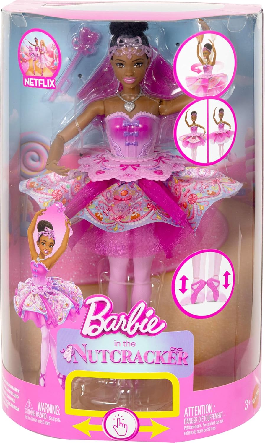 Barbie en el Cascanueces Muñecas Sorpresa de Fantasía | Función de...