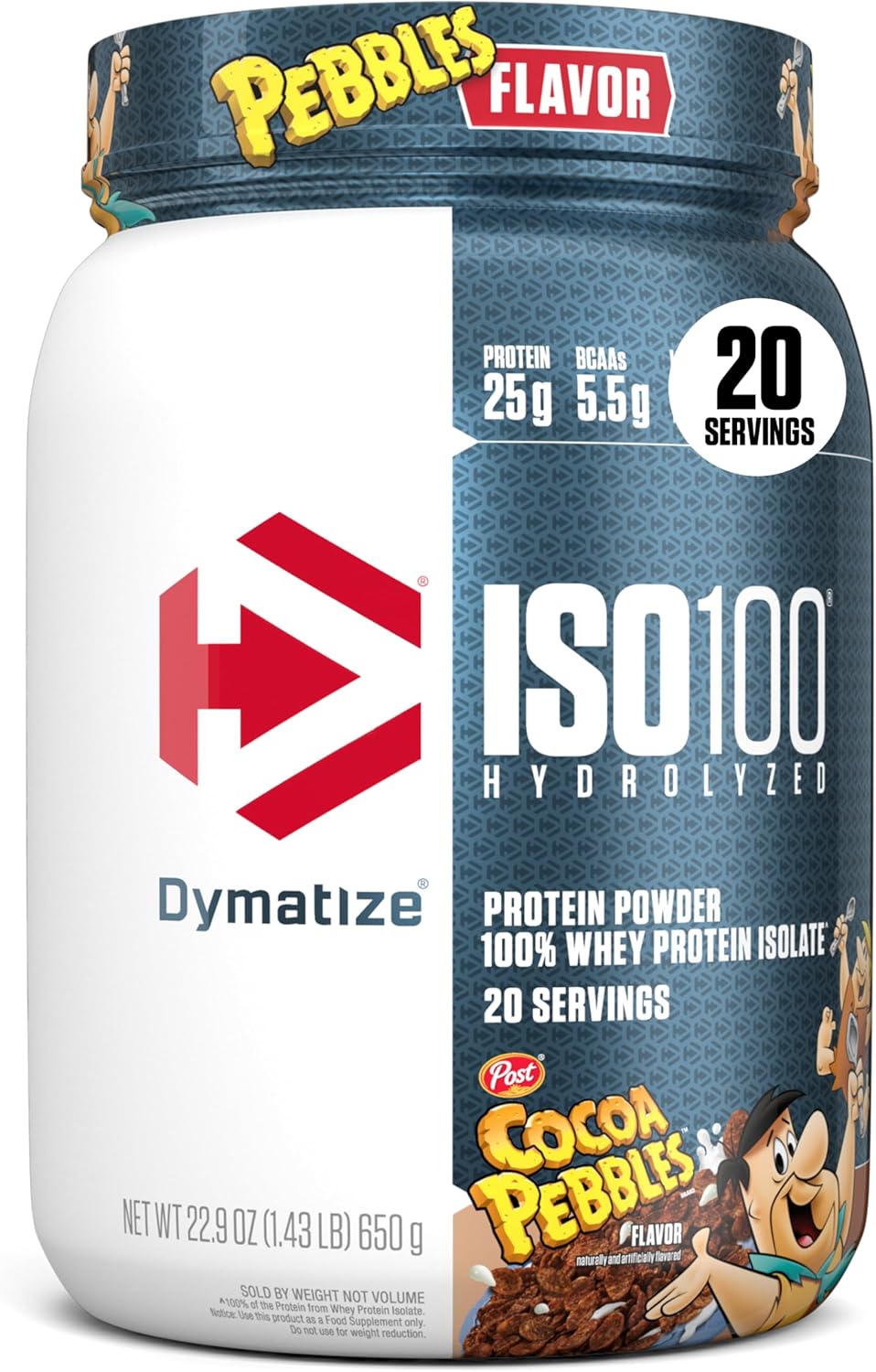 Dymatize - Proteína hidrolizada en polvo ISO100, 100 % proteína de...