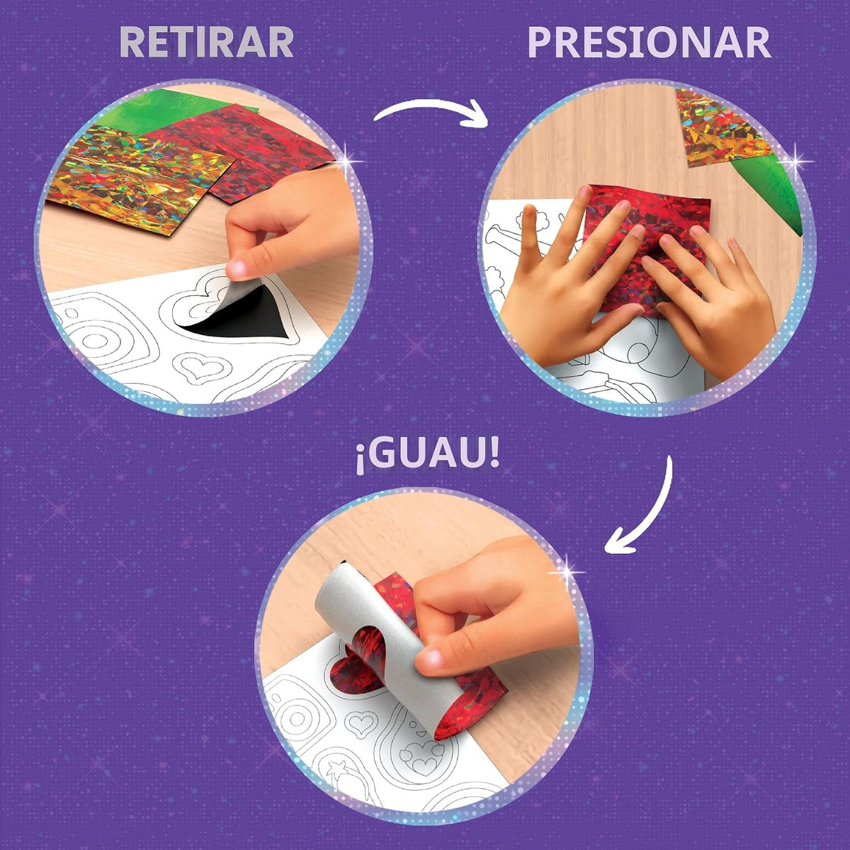 Skillmatics Foil Fun Girl Power, actividad artística y artesanal, r...
