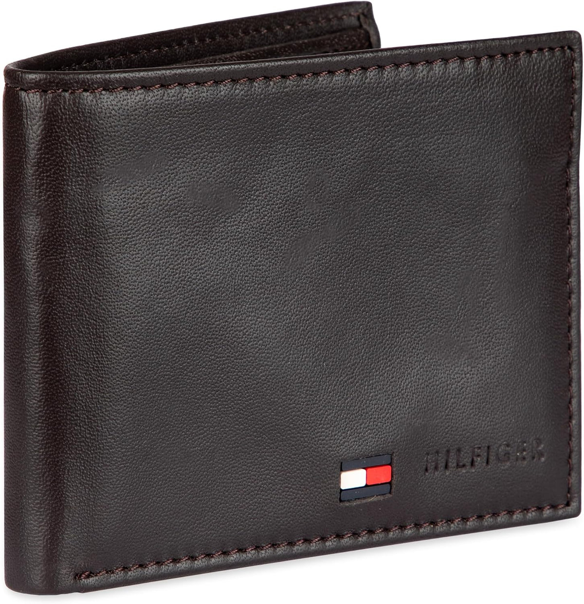 Tommy Hilfiger Cartera Passcase para hombre con ventana de identifi...