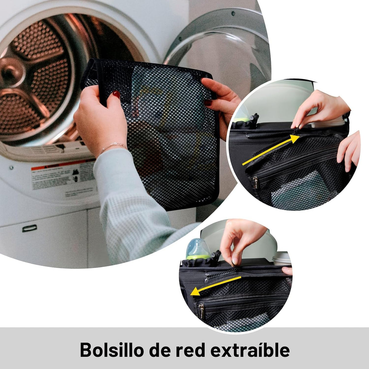 TOPDesign Organizador universal para cochecito de bebé, carrito dob...