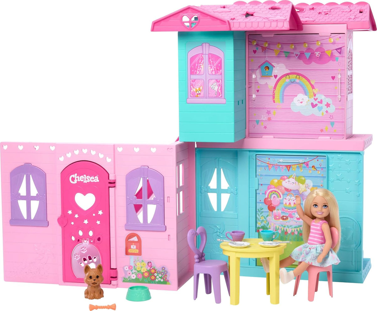 Barbie Chelsea Toy Casa de muñecas y accesorios para la casa | Muñe...