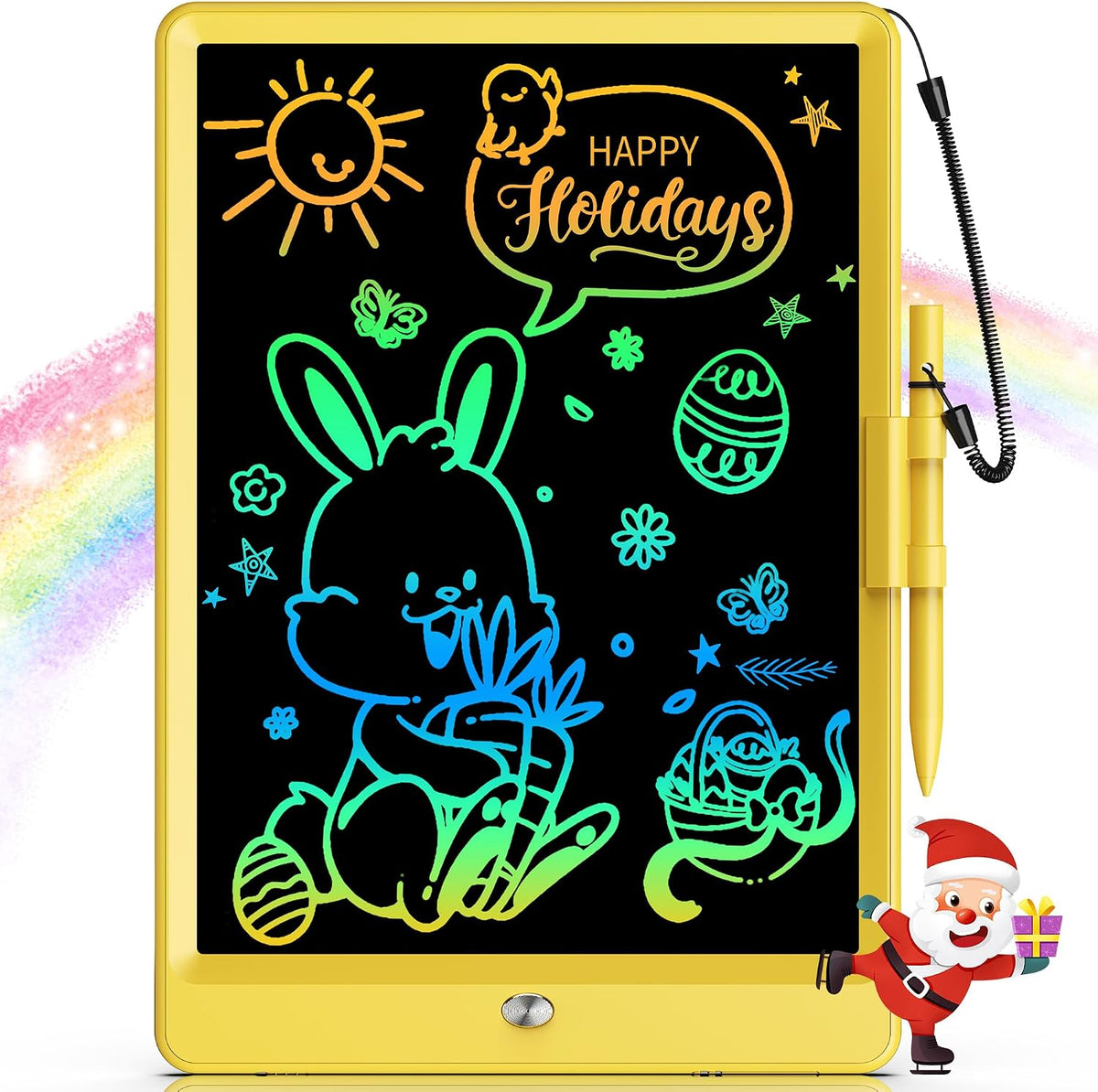 Bravokids - Tablet de escritura LCD para niñas y niños de 3 a 8 año...