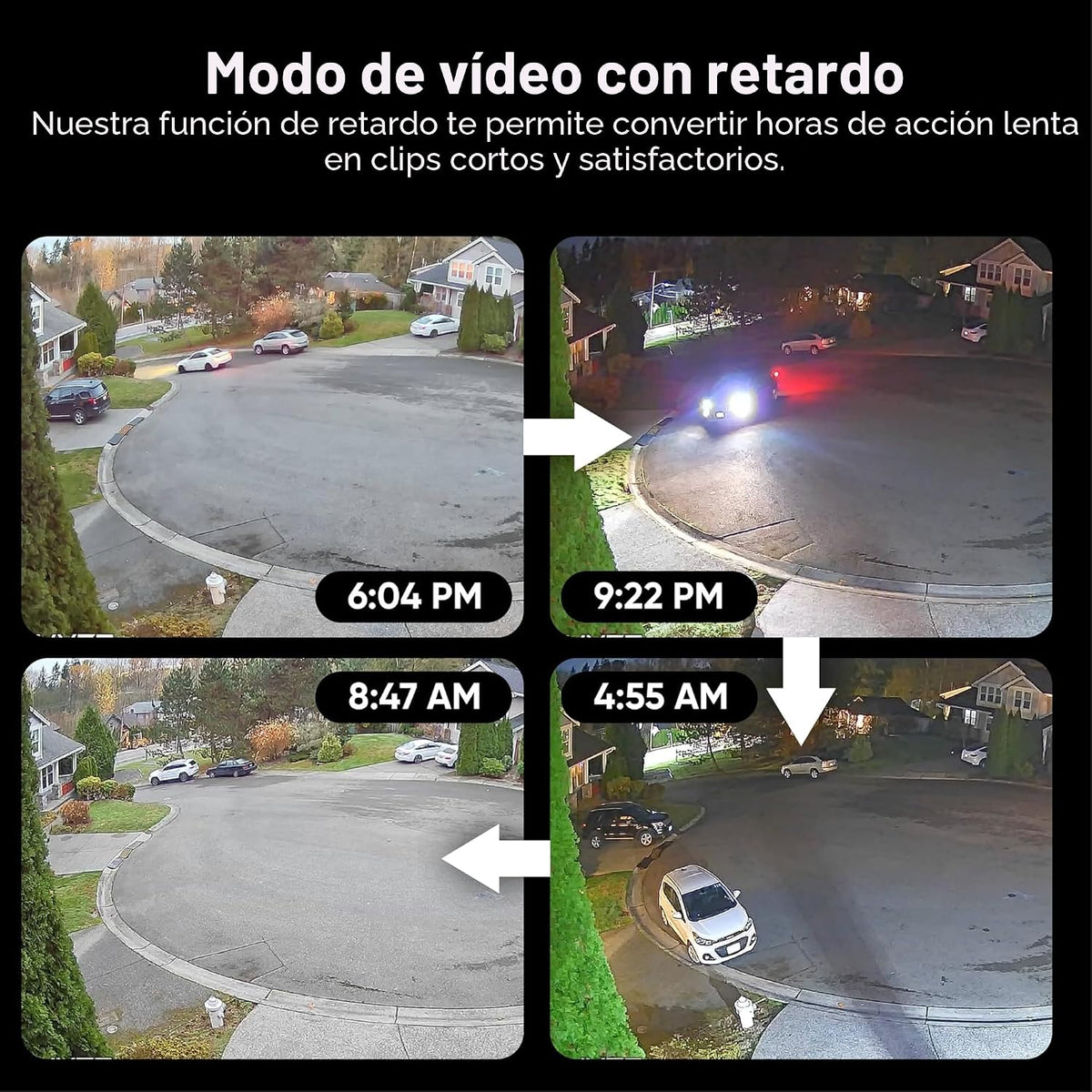 WYZE Cámara de ventana, cámara de seguridad interior WiFi, visión n...