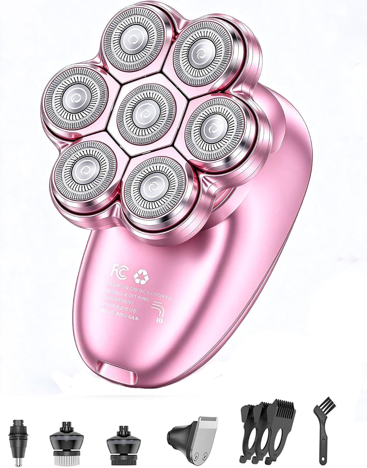 Maquinillas de afeitar eléctricas 5 en 1 para mujer, afeitadora de...