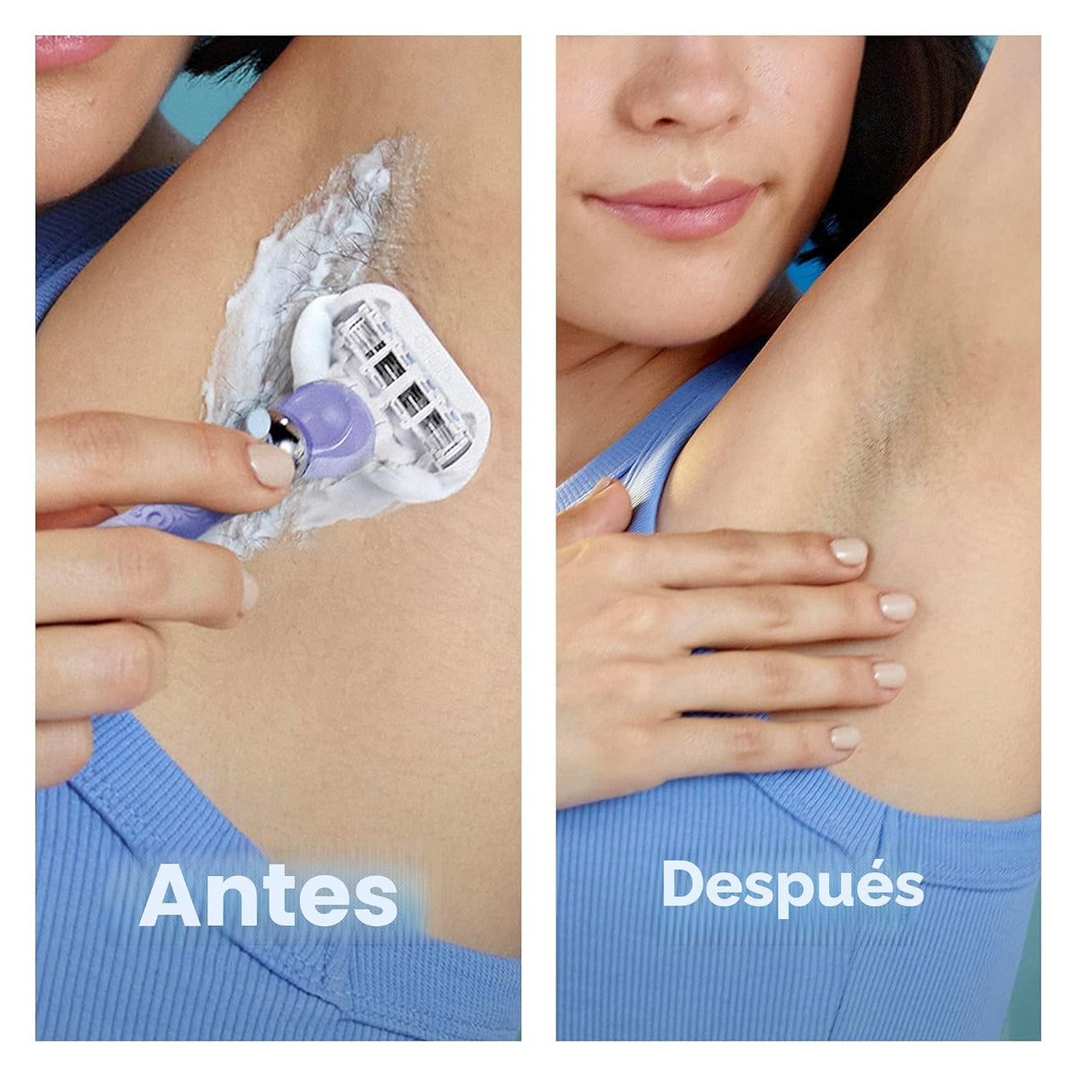 Gillette Venus Deluxe Smooth Swirl Recambios de cuchillas de afeita...
