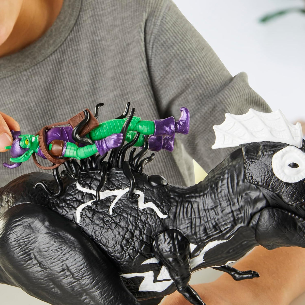 Spider-Man Marvel Epic World of Action Venomsaurus Rex - Figura de...