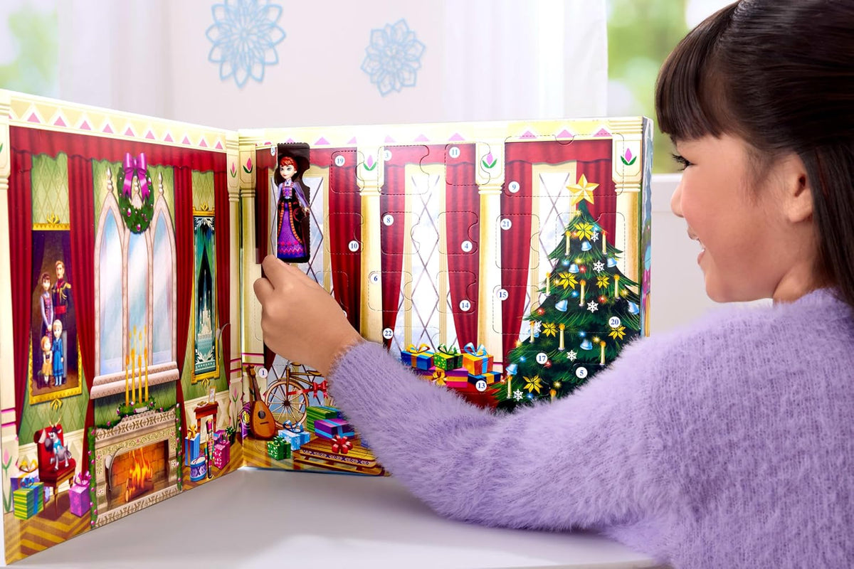 Mattel Disney Frozen Young Anna & Elsa - Calendario de Adviento...