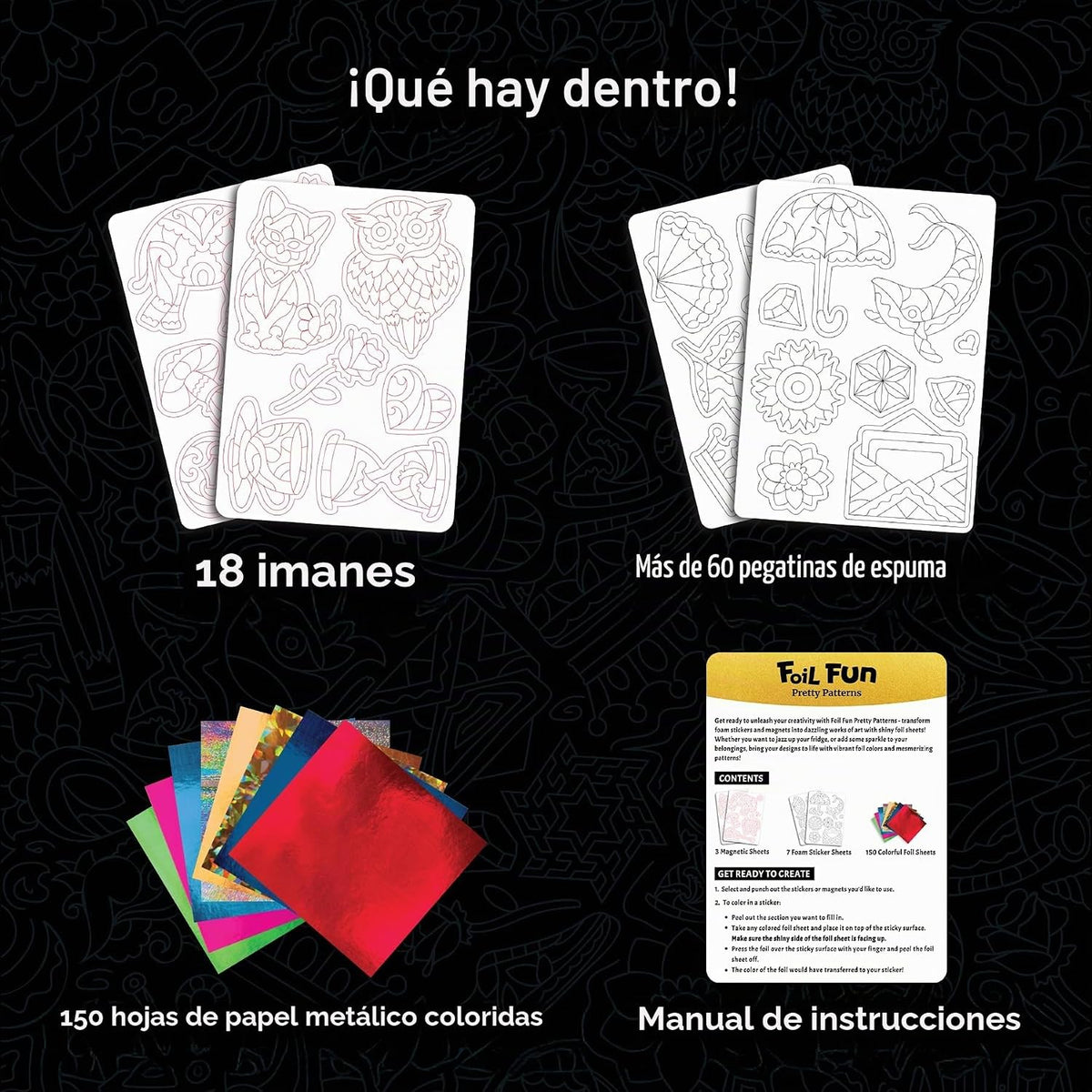 Skillmatics - Patrones divertidos y bonitos, arte de aluminio | Jug...