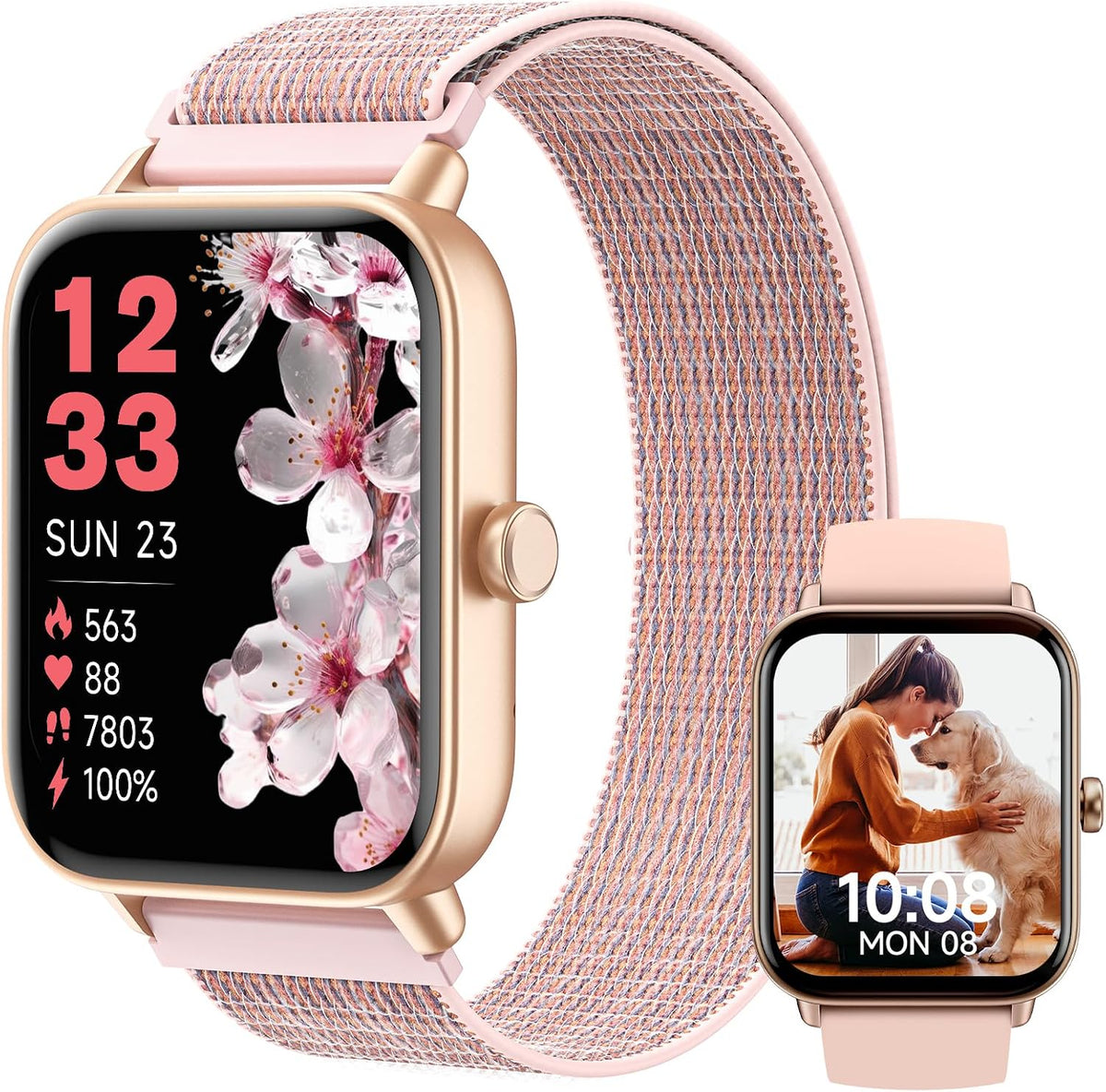 Relojes inteligentes Quican para mujer, relojes inteligentes Alexa...