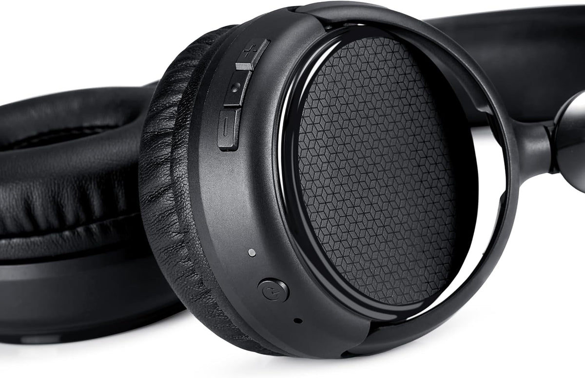 Amazon Basics Auriculares inalámbricos Bluetooth con micrófono, gra...