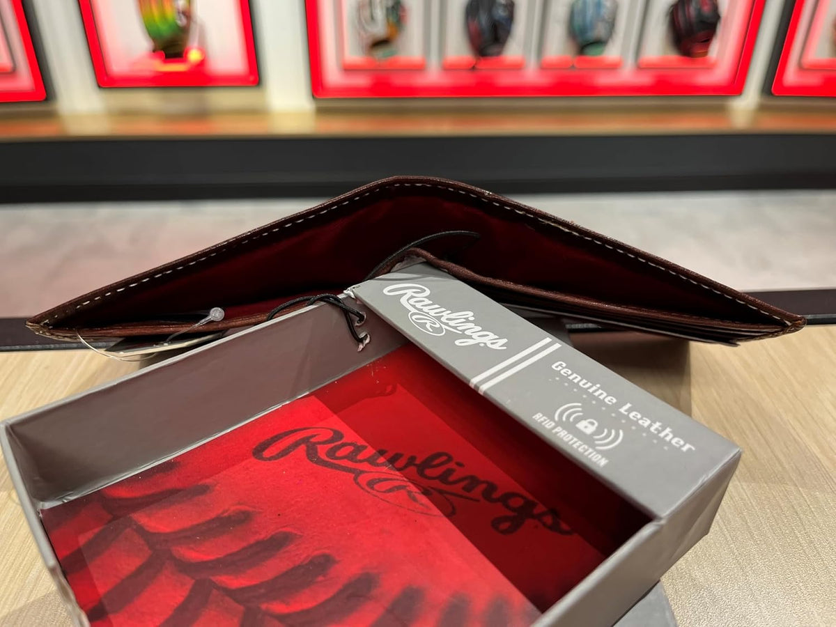 Rawlings | Colección de carteras plegables para hombre | Cuero Genu...
