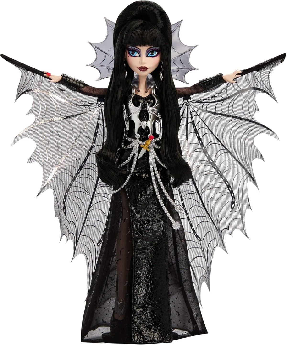 Monster High Skullector Elvira, amante de la muñeca oscura | Elvira...