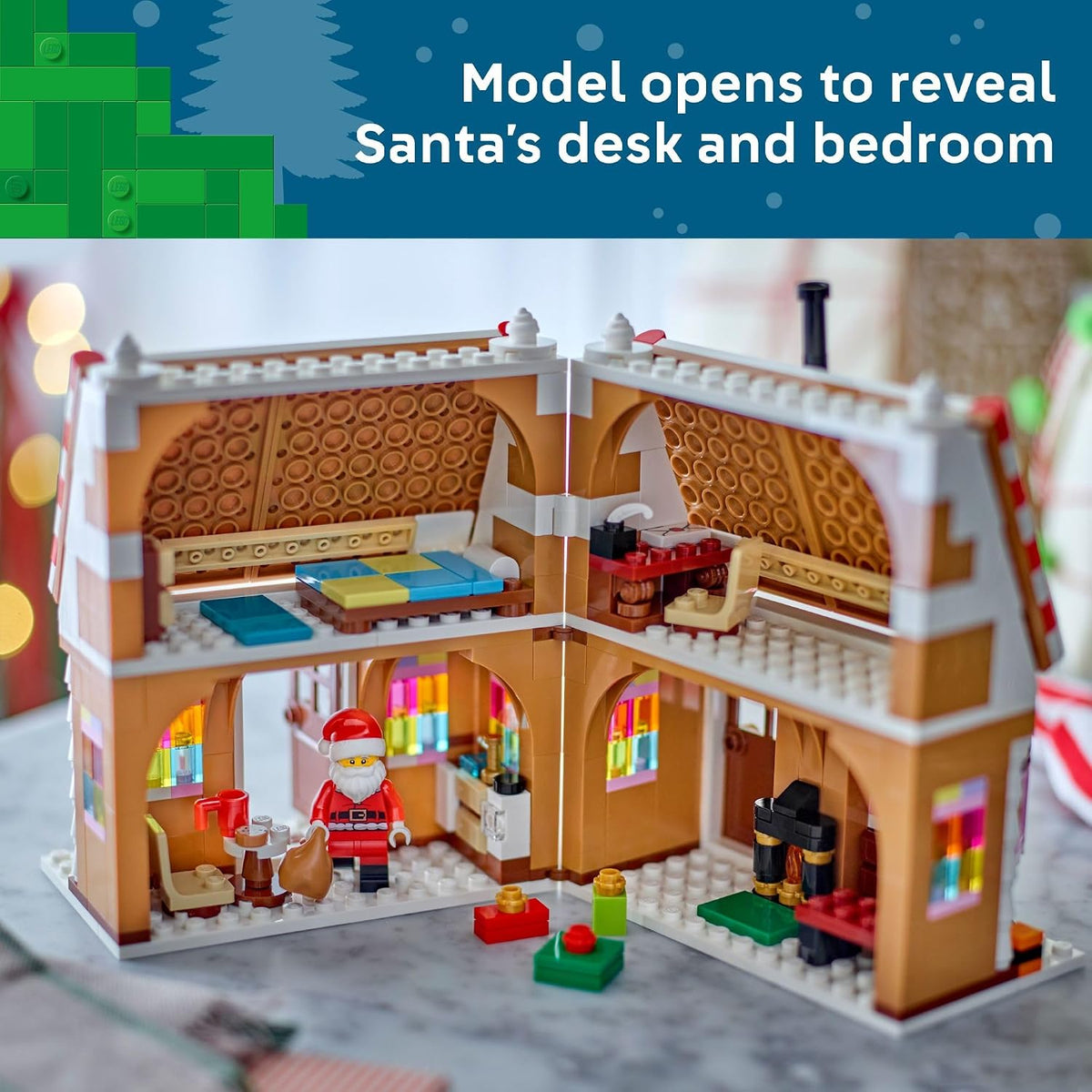 LEGO Casa de pan de jengibre festiva 40809 | Artesanía y decoración...