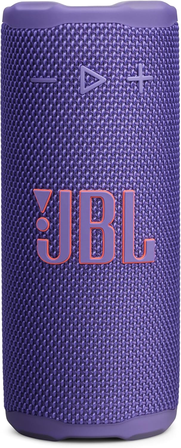 JBL Grip Altavoz Bluetooth portátil, resistente al agua, luz ambien...