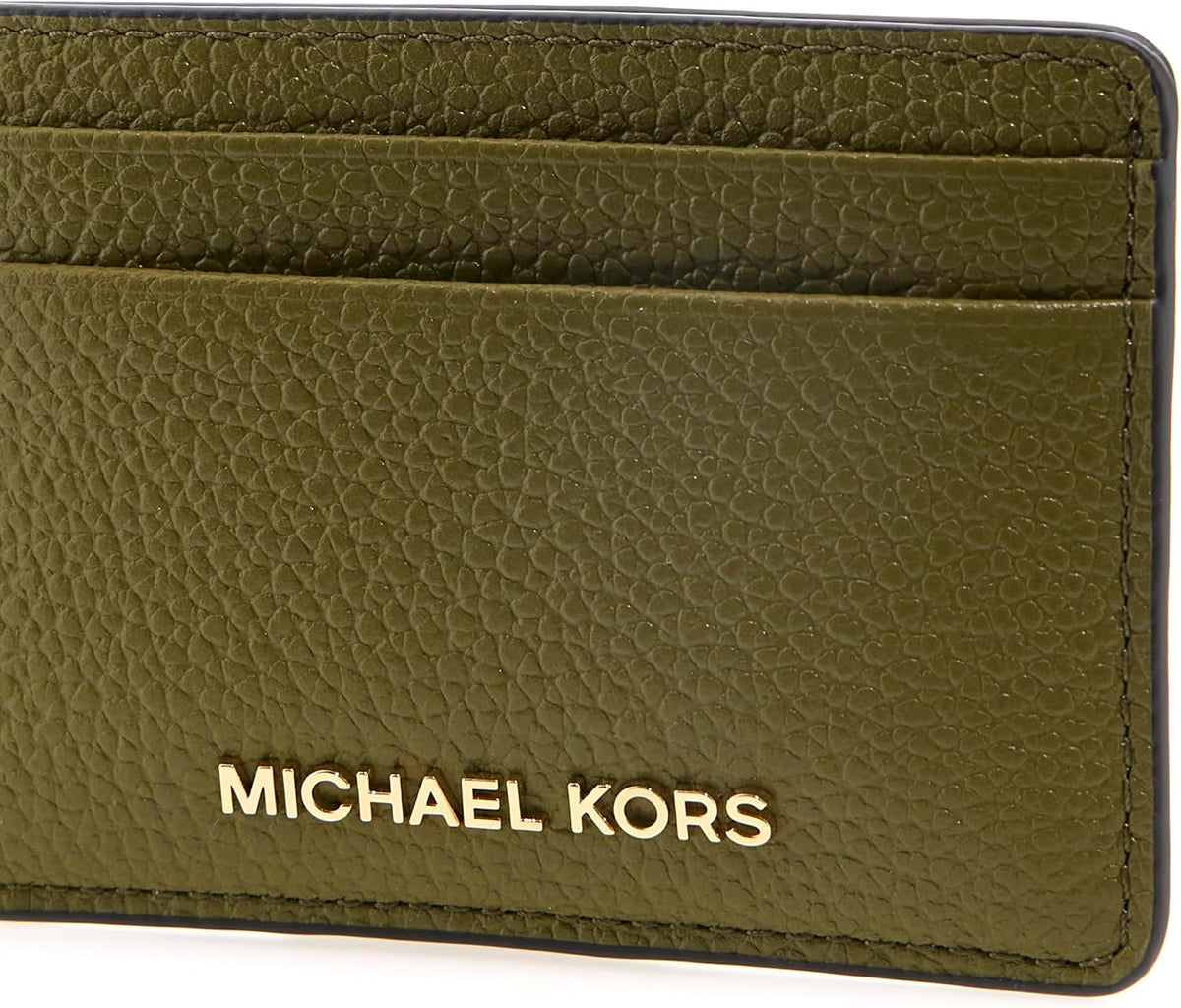 Michael Kors Tarjetero para mujer, bolso de mano, pistacho, talla ú...