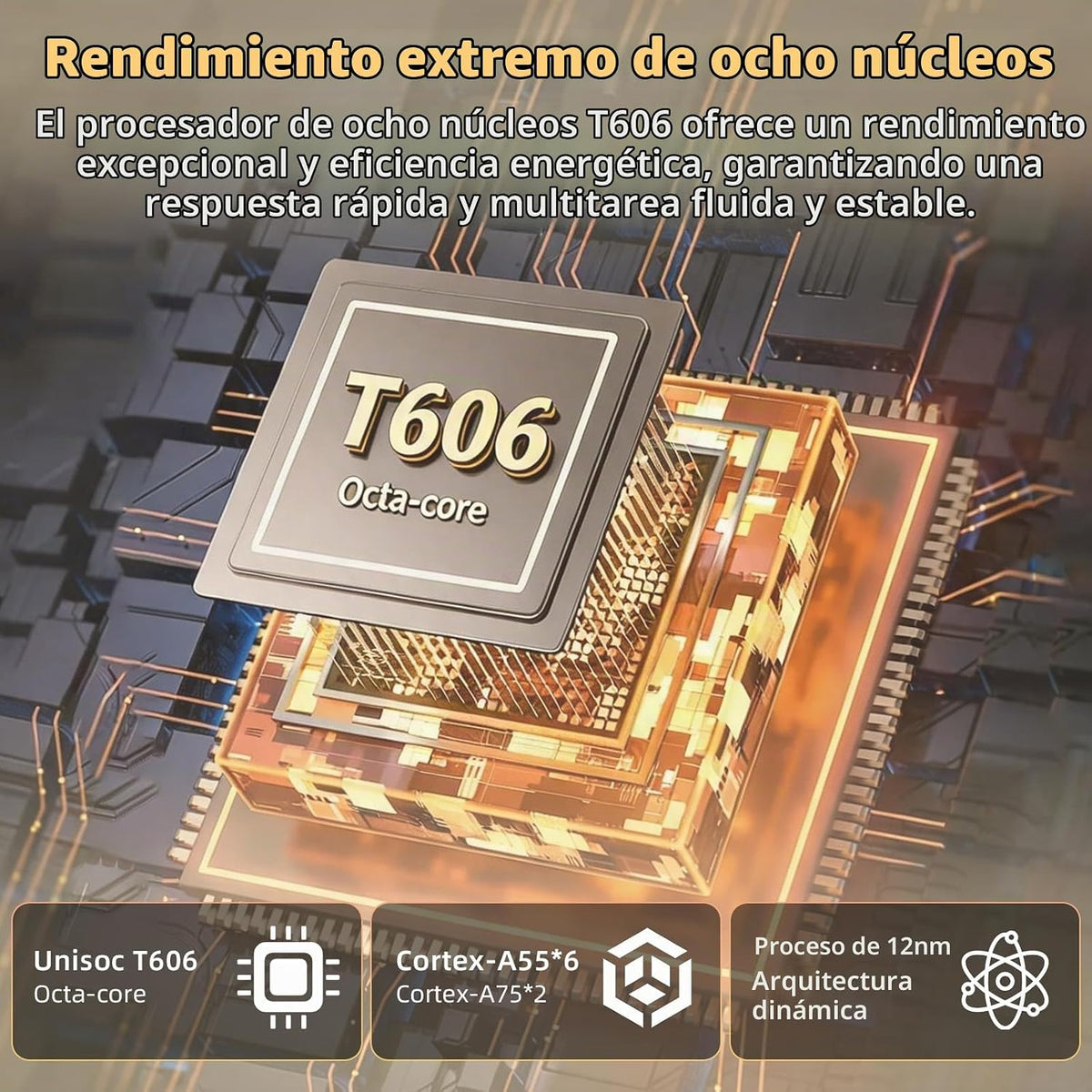 COTGOD Tablet 10 pulgadas, Android 16 Tablet, 26GB RAM 128GB ROM 2T...