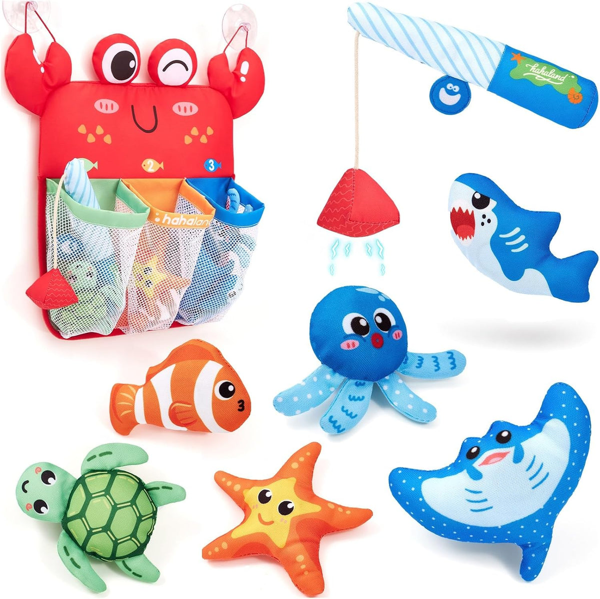 hahaland Peluches sensoriales de frutas y verduras para bebés y jug...
