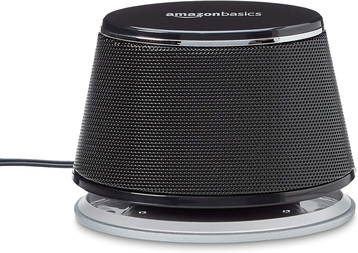Amazon Basics Altavoces estéreo 2.0 para PC o portátil con control...