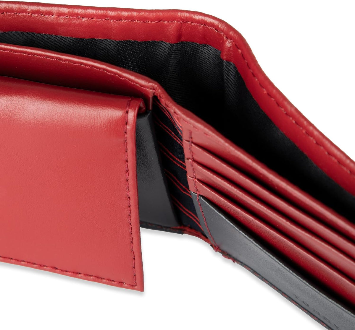Tommy Hilfiger Cartera Passcase para hombre con ventana de identifi...