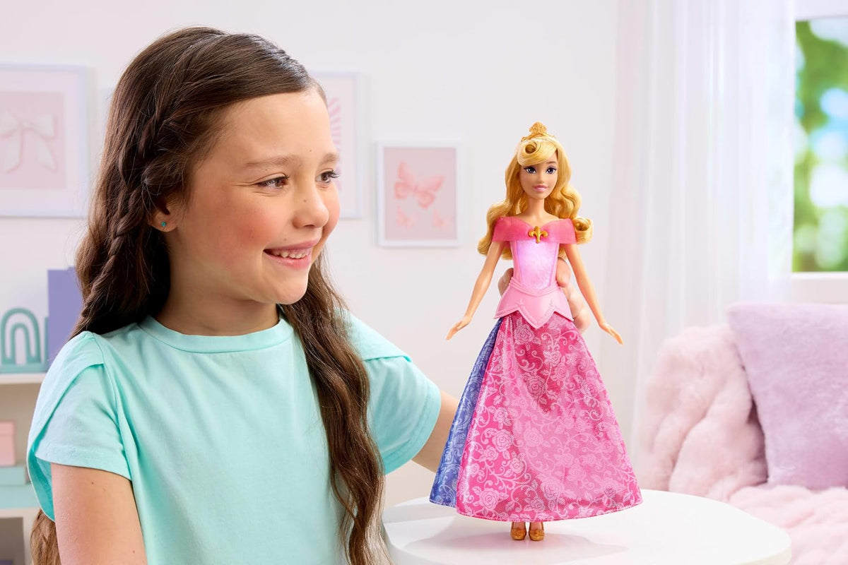 Mattel Disney Frozen Anna - Muñeca de patinaje sobre hielo y acceso...