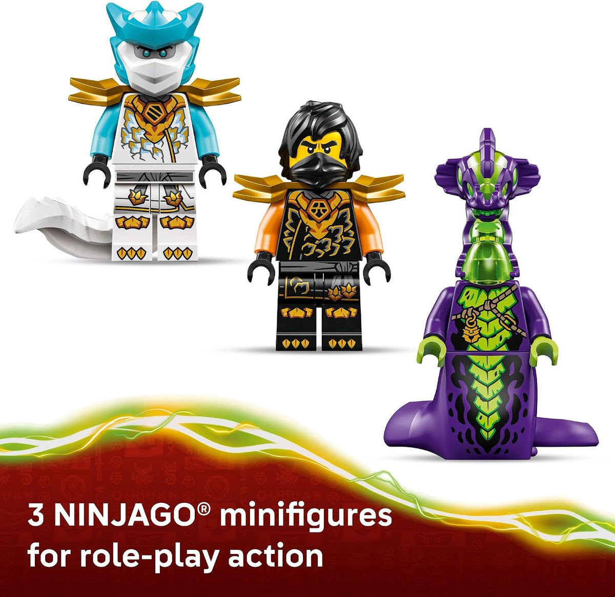 LEGO NINJAGO La misión de Cole Mech & Dragon Zane 71854 | Jugue...