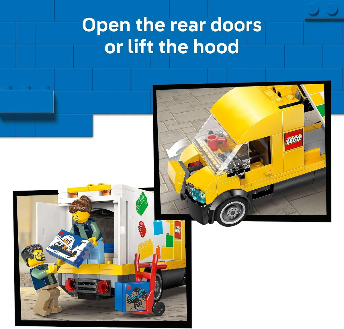 LEGO City: La furgoneta 60500 | Juguetes de construcción para niños...